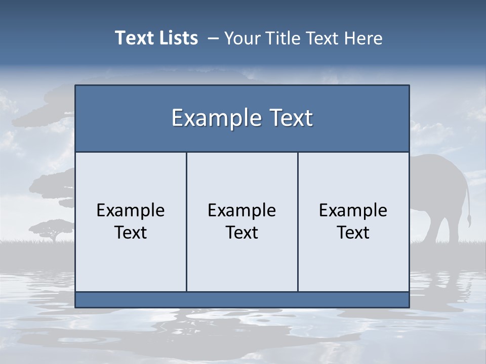 Color Sky Environment PowerPoint Template