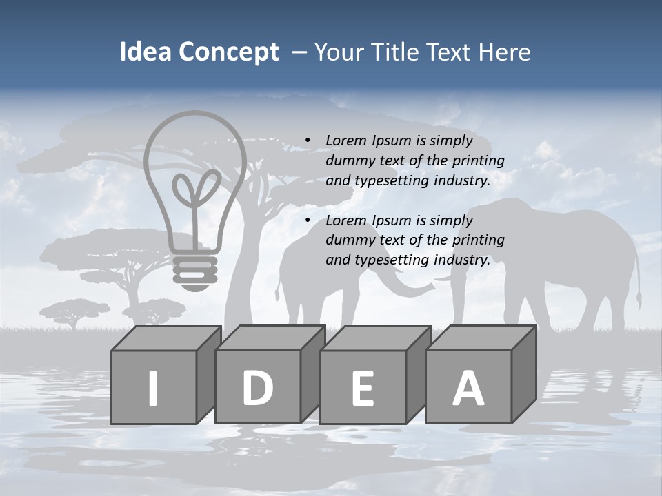 Color Sky Environment PowerPoint Template