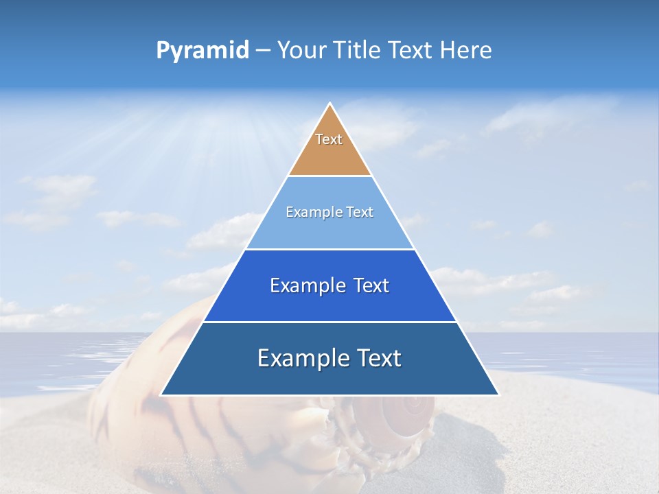 Holiday Tropical Shoreline PowerPoint Template