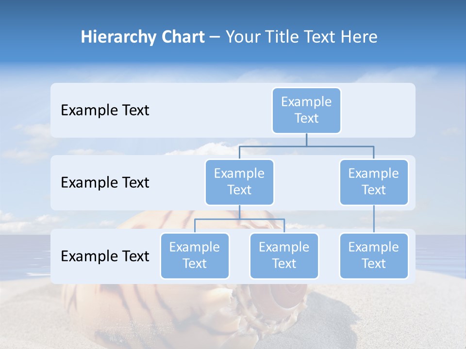 Holiday Tropical Shoreline PowerPoint Template