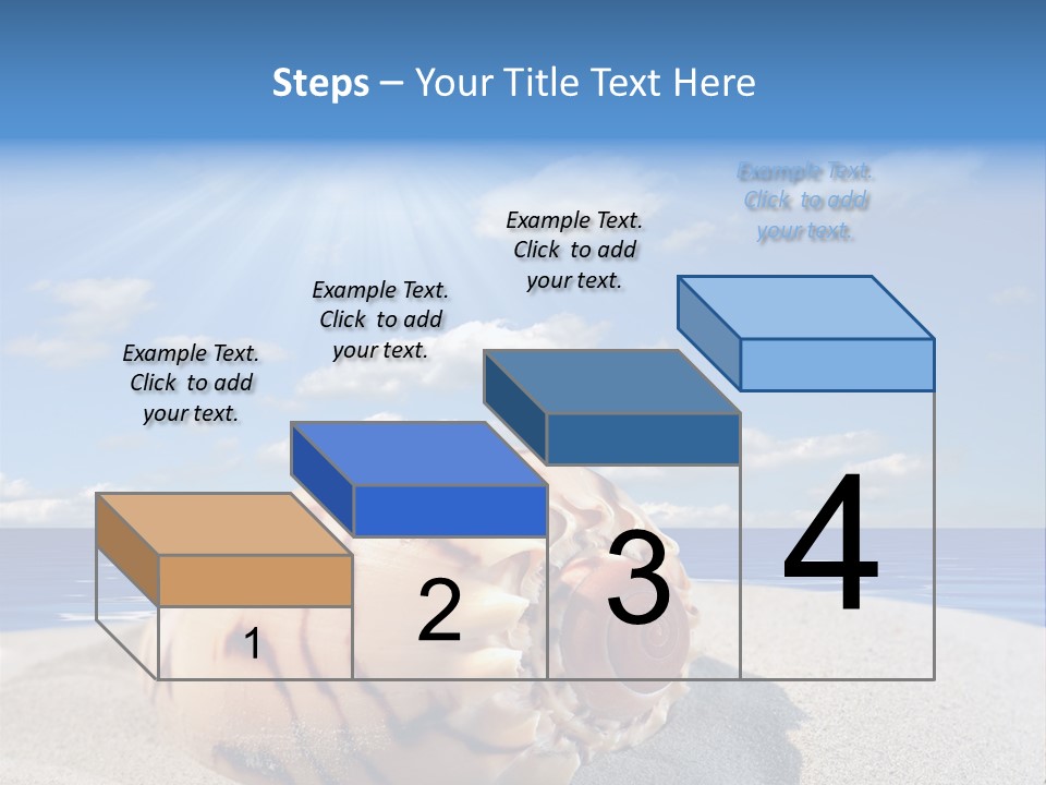 Holiday Tropical Shoreline PowerPoint Template