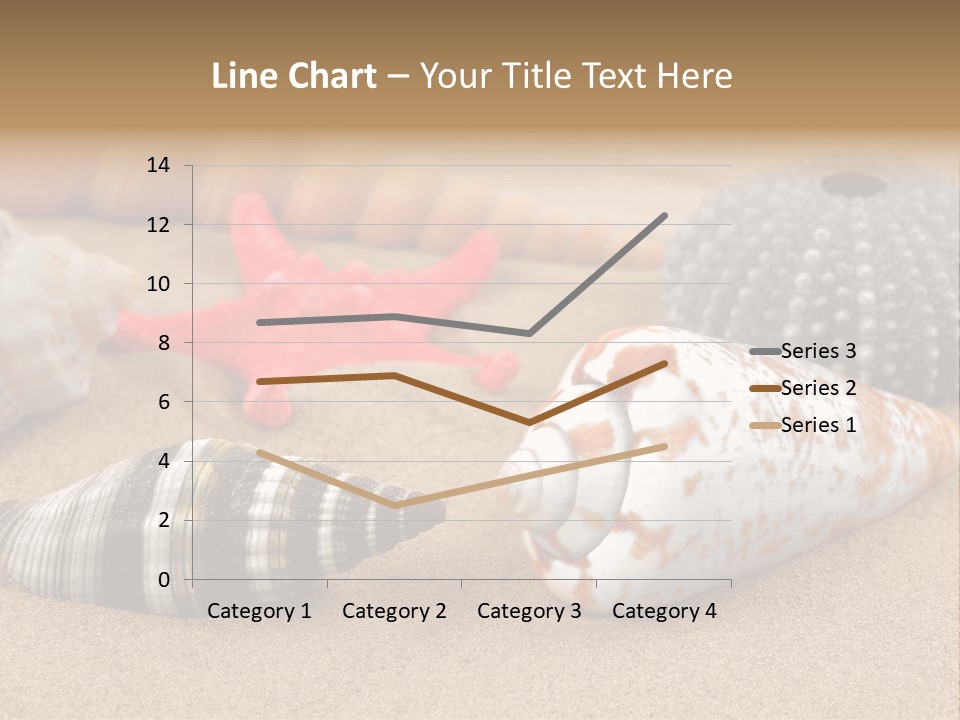 Sea Pattern Clam PowerPoint Template