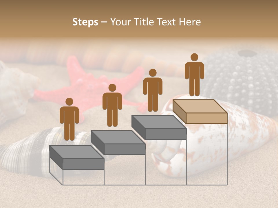 Sea Pattern Clam PowerPoint Template