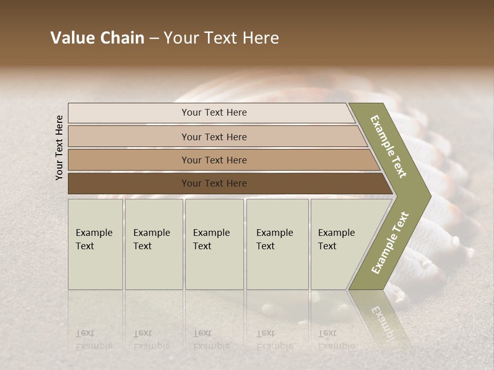 Coast Ornament Object PowerPoint Template