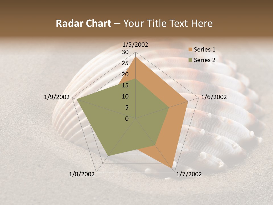 Coast Ornament Object PowerPoint Template