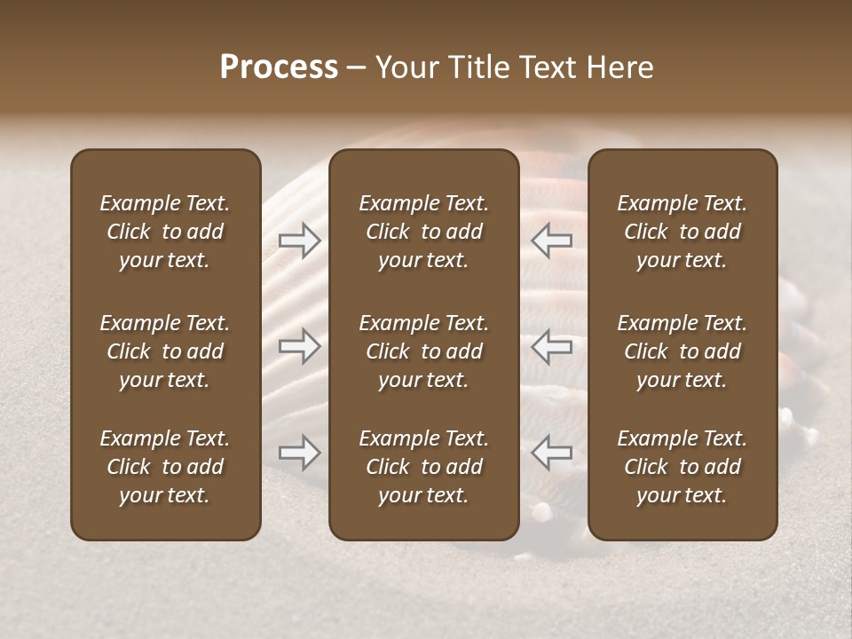Coast Ornament Object PowerPoint Template