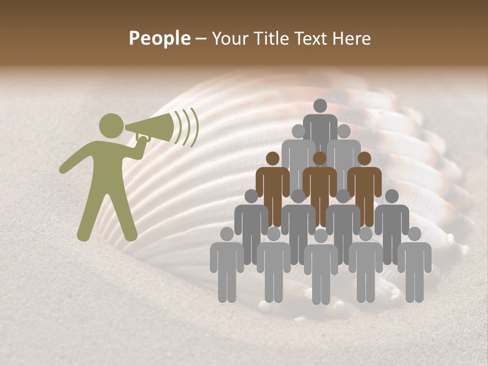 Coast Ornament Object PowerPoint Template