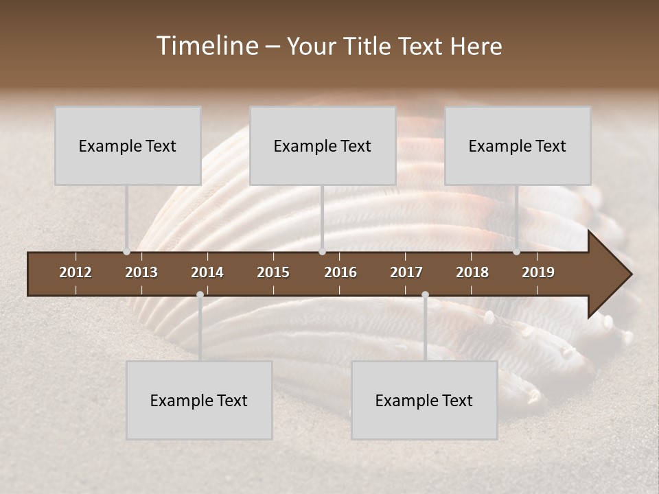 Wildlife Mussel Ocean PowerPoint Template