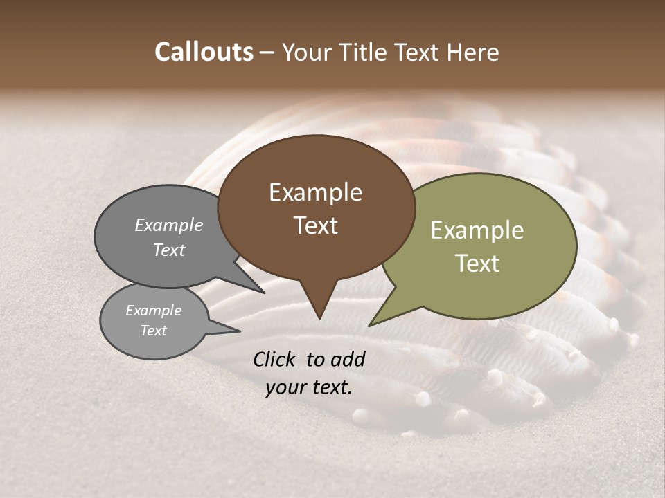 Wildlife Mussel Ocean PowerPoint Template