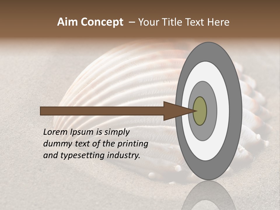 Wildlife Mussel Ocean PowerPoint Template