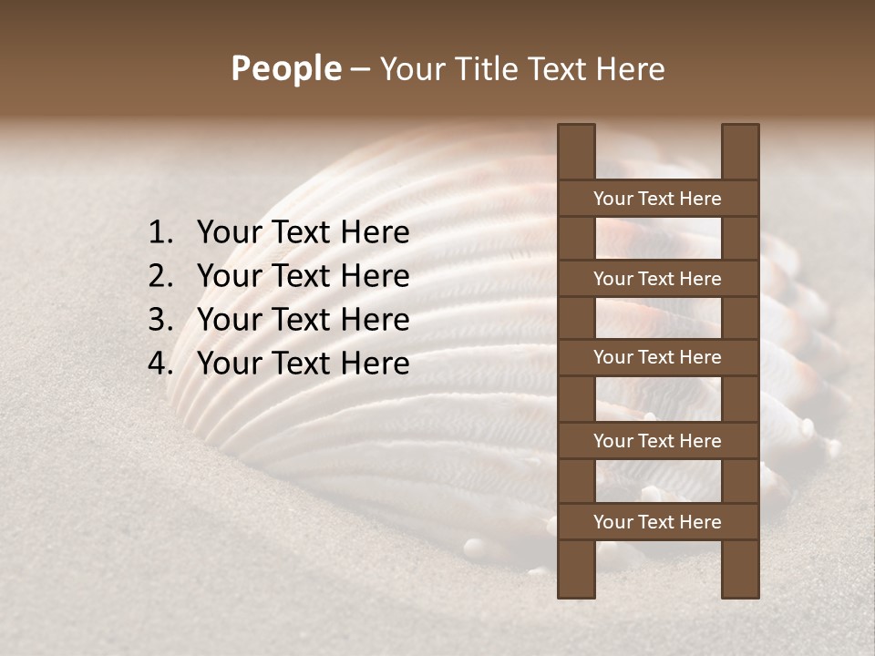 Wildlife Mussel Ocean PowerPoint Template