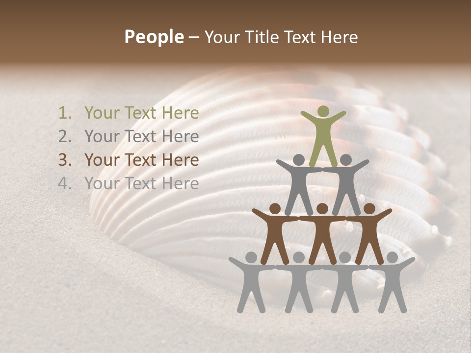 Wildlife Mussel Ocean PowerPoint Template