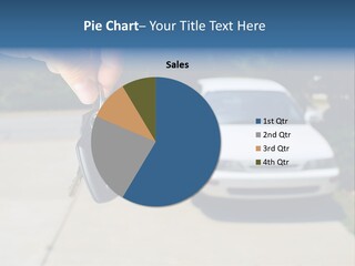 Sedan Keys Remote Control PowerPoint Template