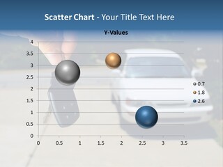 Sedan Keys Remote Control PowerPoint Template