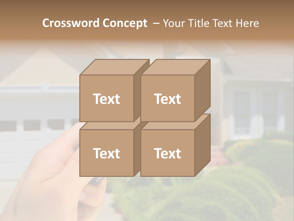 Security System Unlock Homes PowerPoint Template