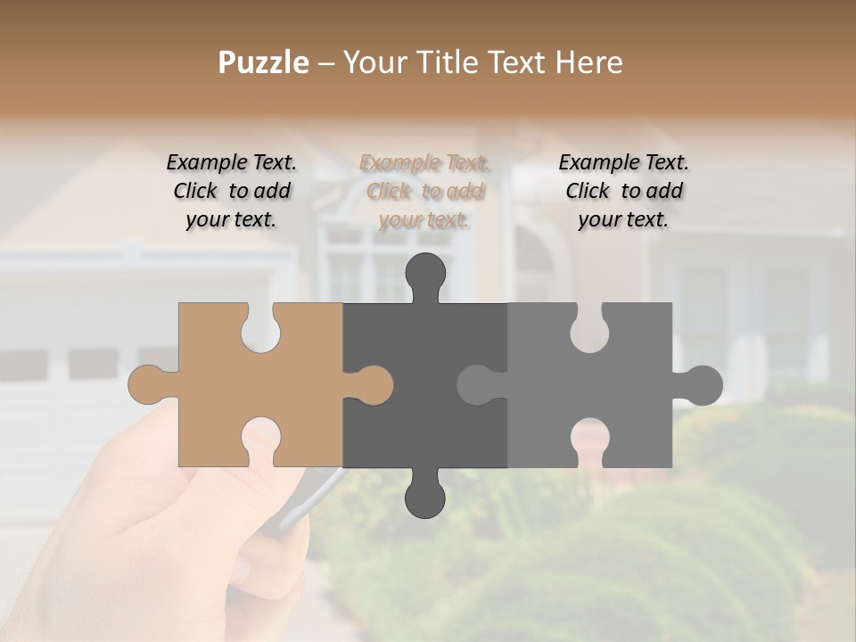 Security System Unlock Homes PowerPoint Template