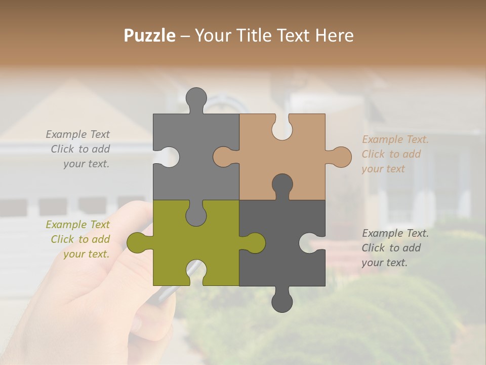 Security System Unlock Homes PowerPoint Template