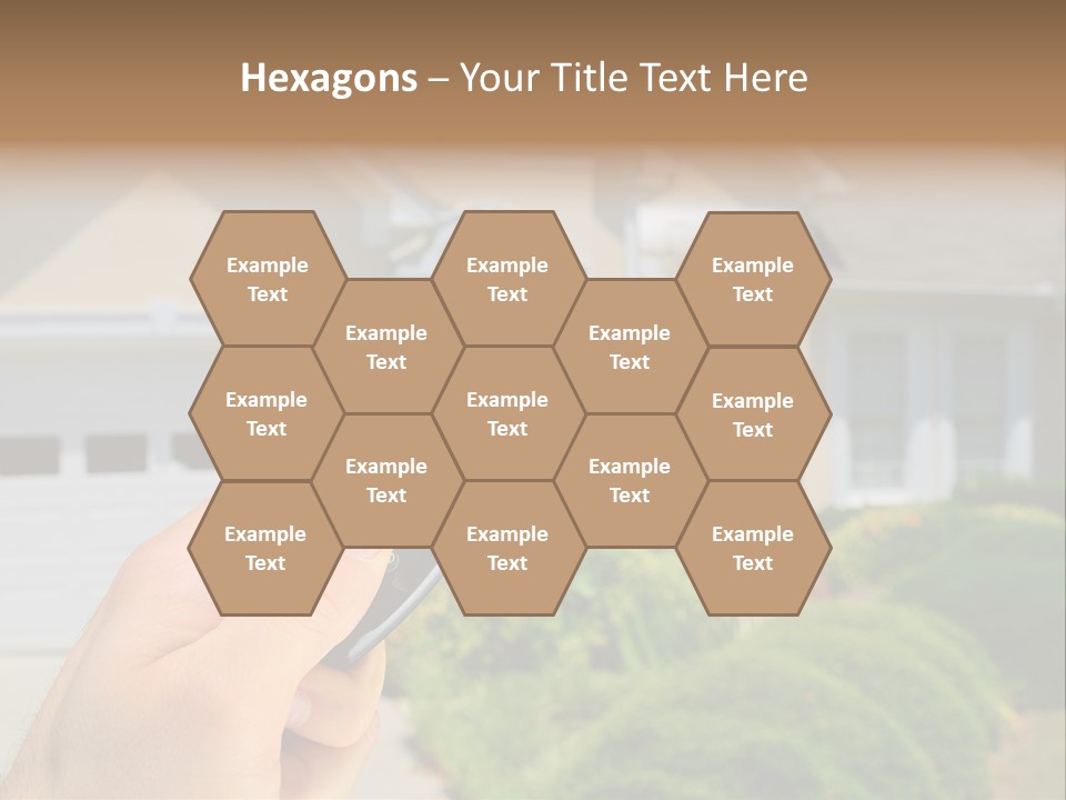 Security System Unlock Homes PowerPoint Template