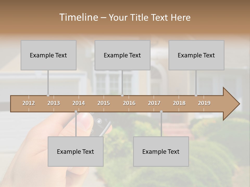 Security System Unlock Homes PowerPoint Template