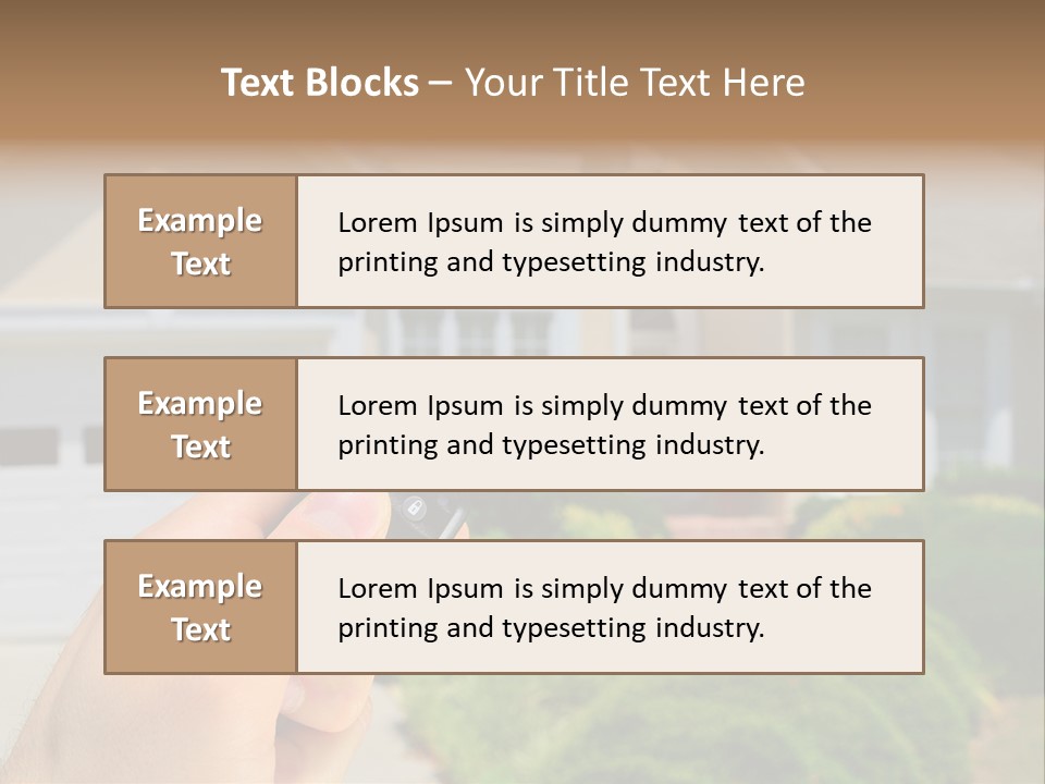 Security System Unlock Homes PowerPoint Template