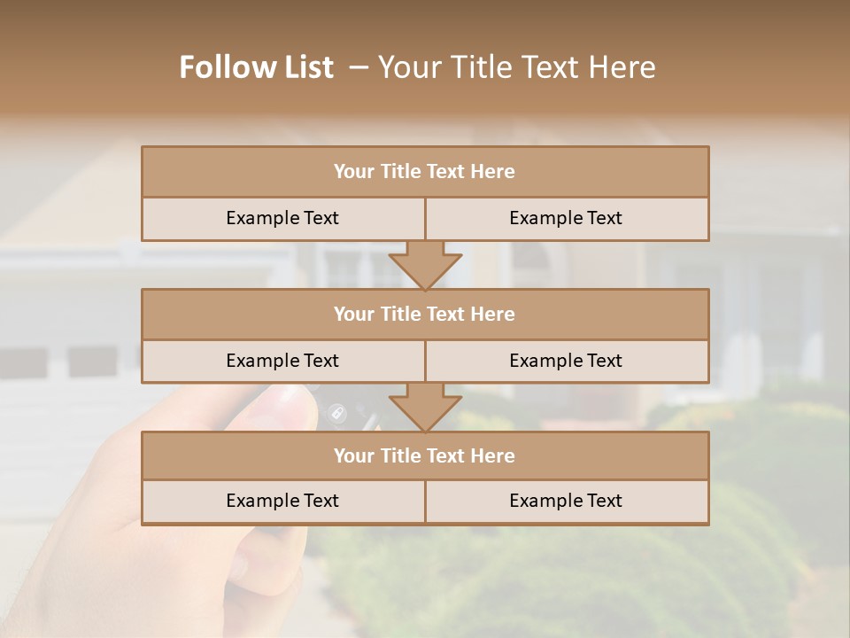 Security System Unlock Homes PowerPoint Template
