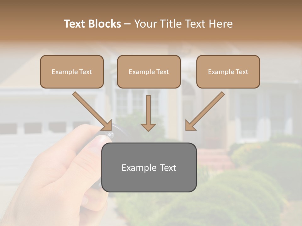 Security System Unlock Homes PowerPoint Template
