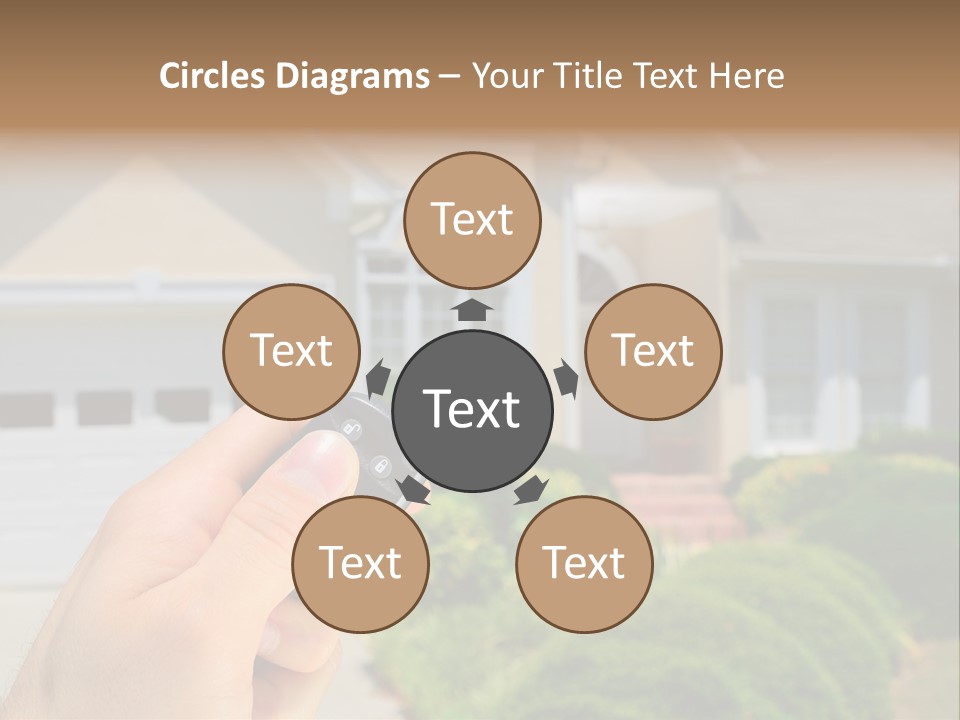 Security System Unlock Homes PowerPoint Template