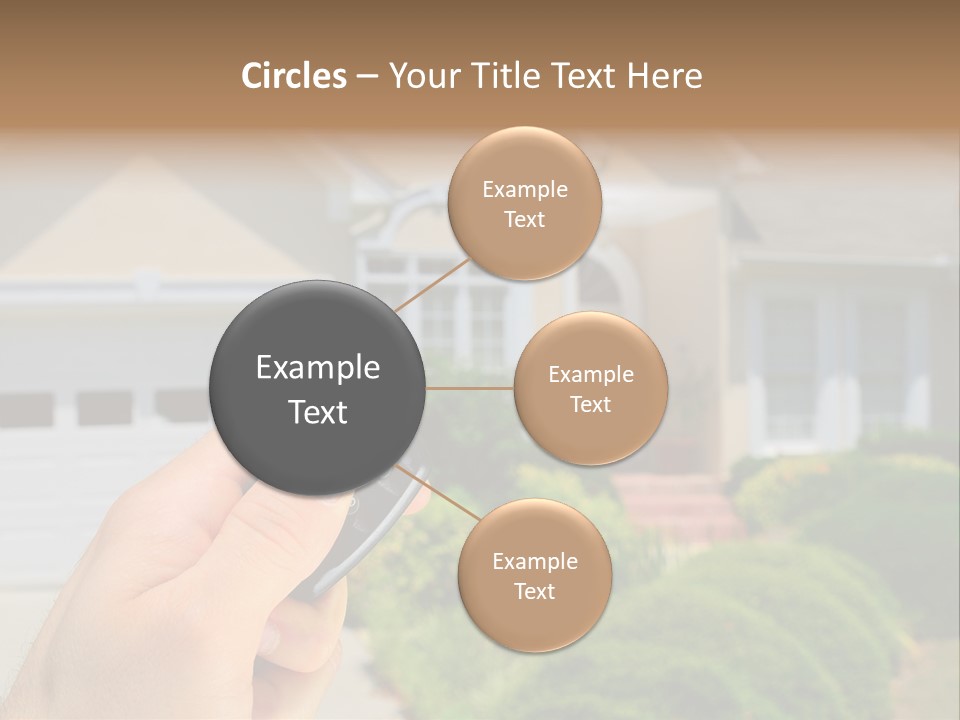 Security System Unlock Homes PowerPoint Template