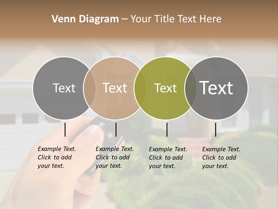 Security System Unlock Homes PowerPoint Template
