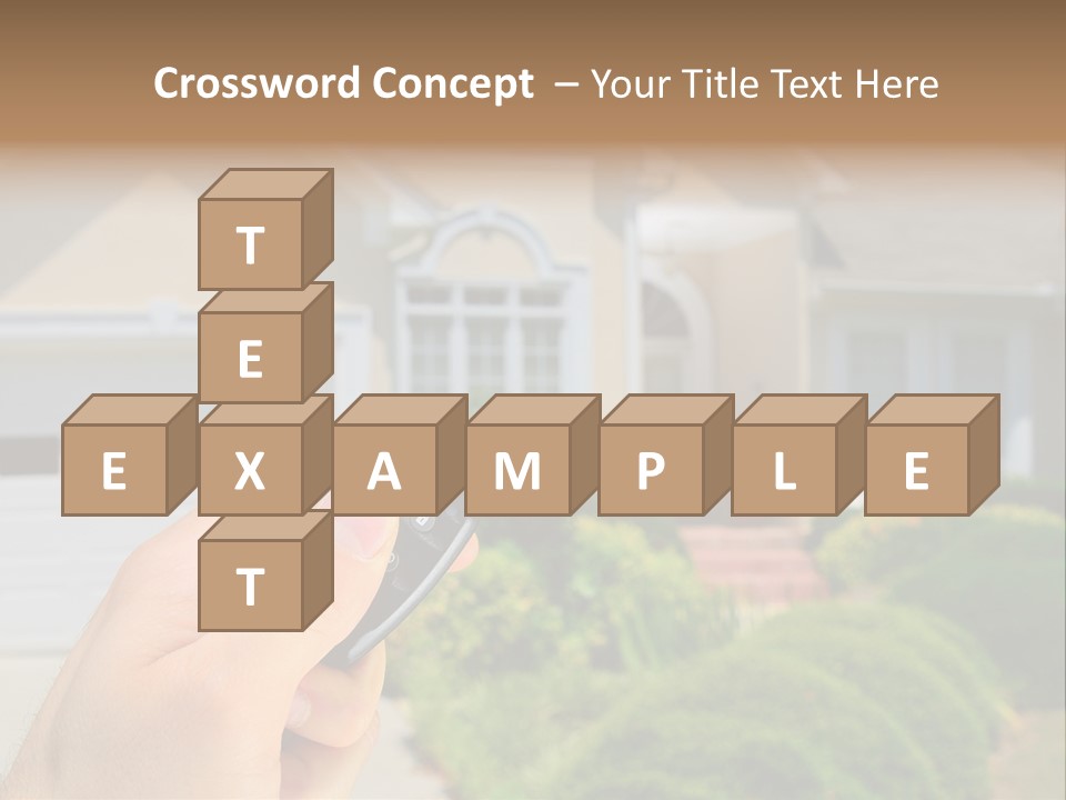 Security System Unlock Homes PowerPoint Template