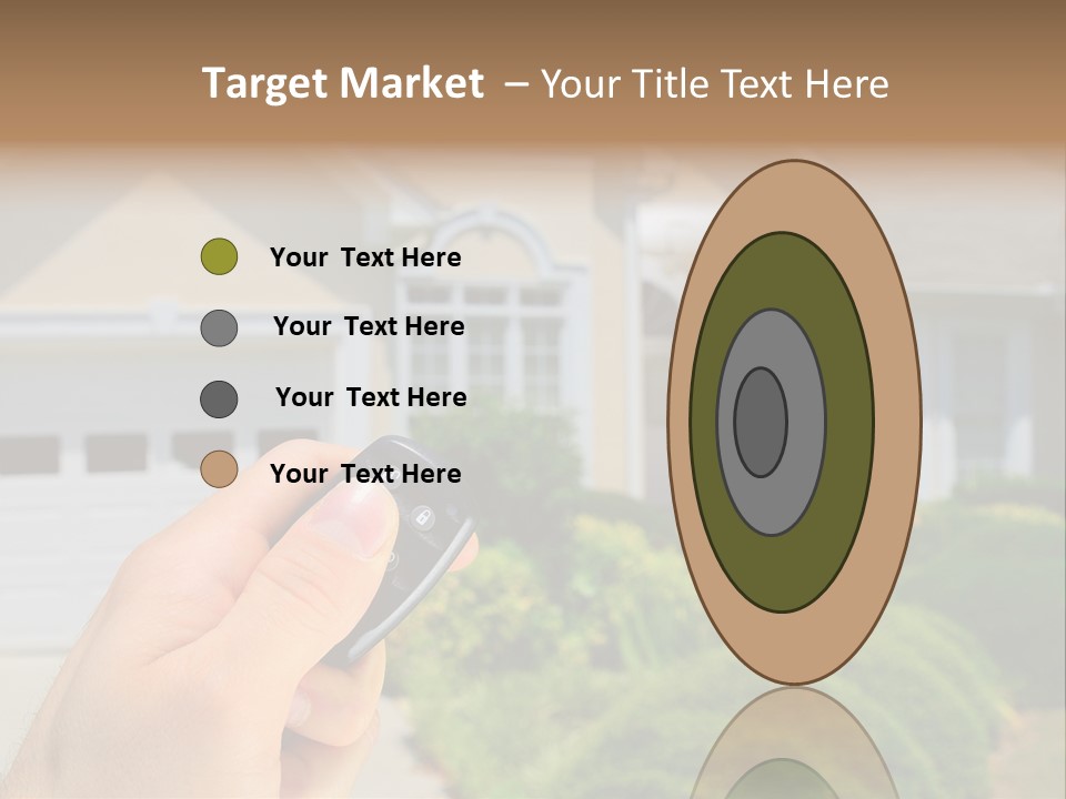 Security System Unlock Homes PowerPoint Template