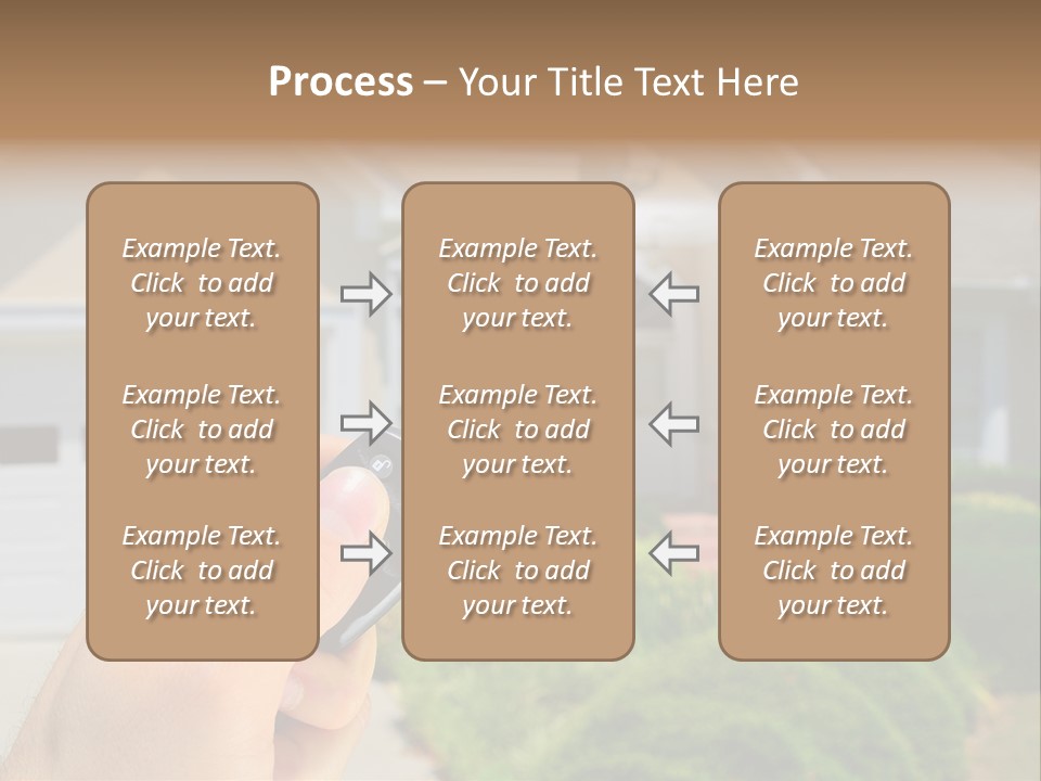 Security System Unlock Homes PowerPoint Template