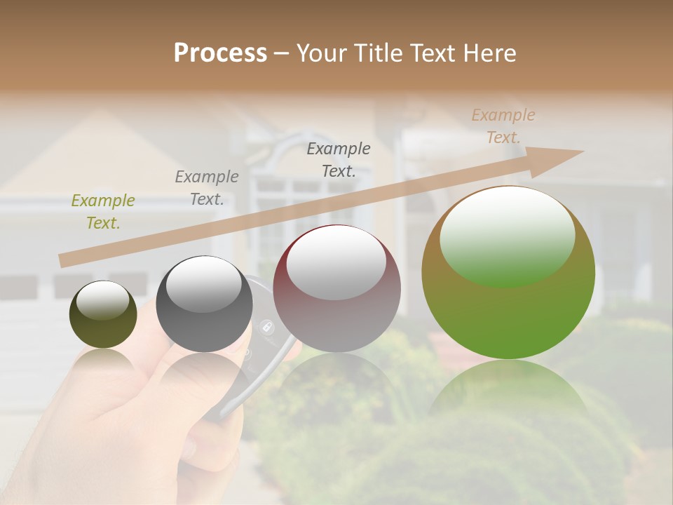 Security System Unlock Homes PowerPoint Template