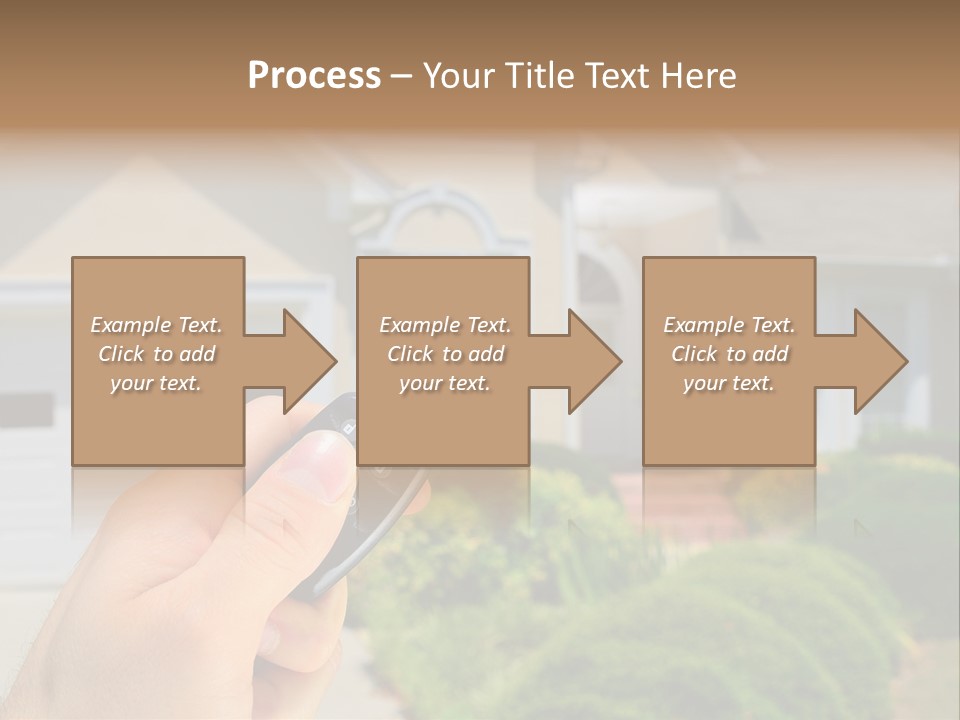 Security System Unlock Homes PowerPoint Template