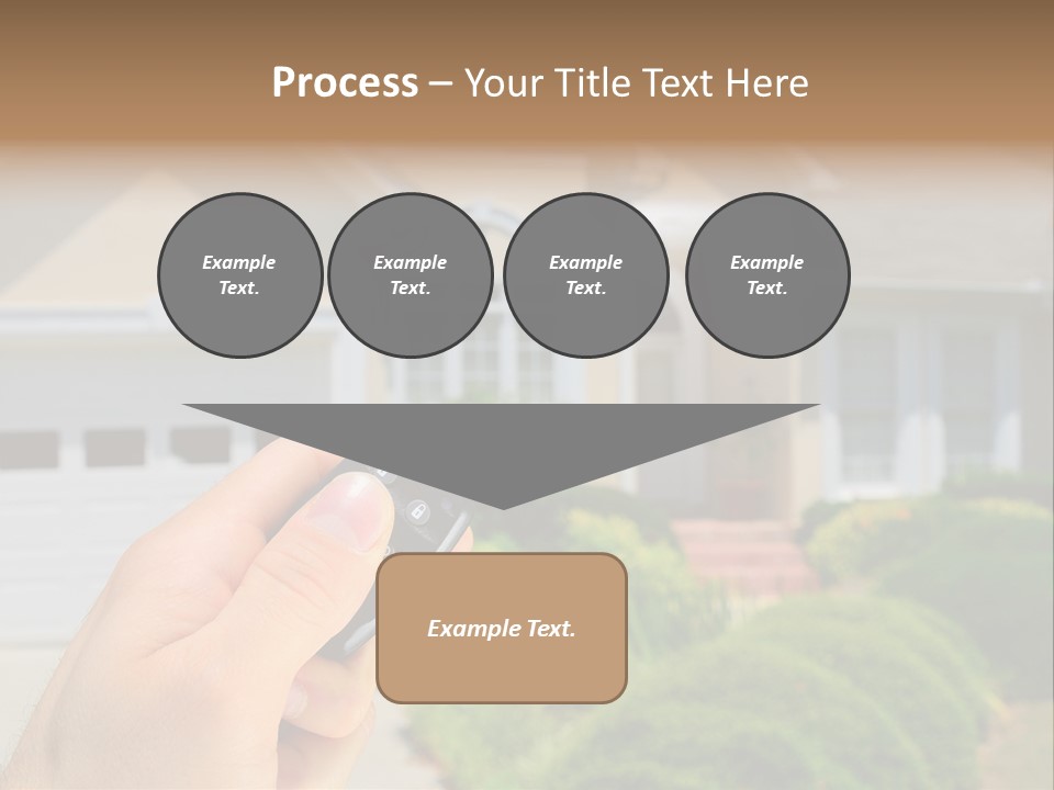 Security System Unlock Homes PowerPoint Template