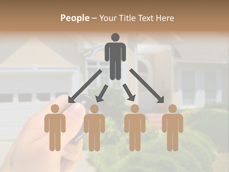 Security System Unlock Homes PowerPoint Template