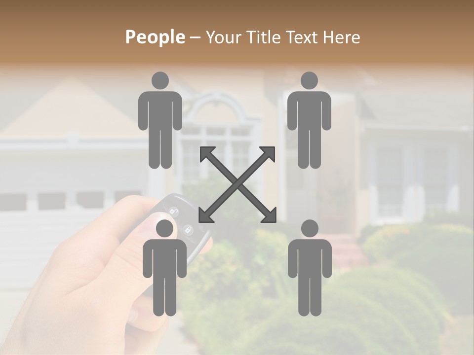 Security System Unlock Homes PowerPoint Template