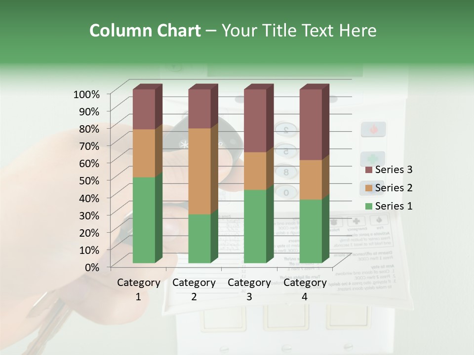 Panel House Alarm Security PowerPoint Template