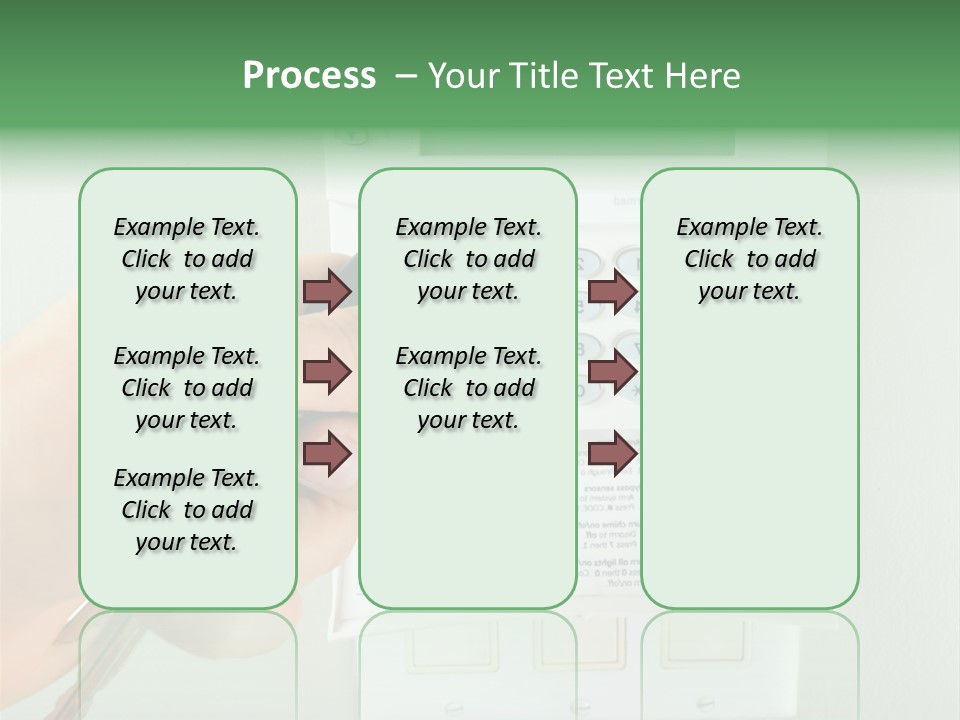 Panel House Alarm Security PowerPoint Template