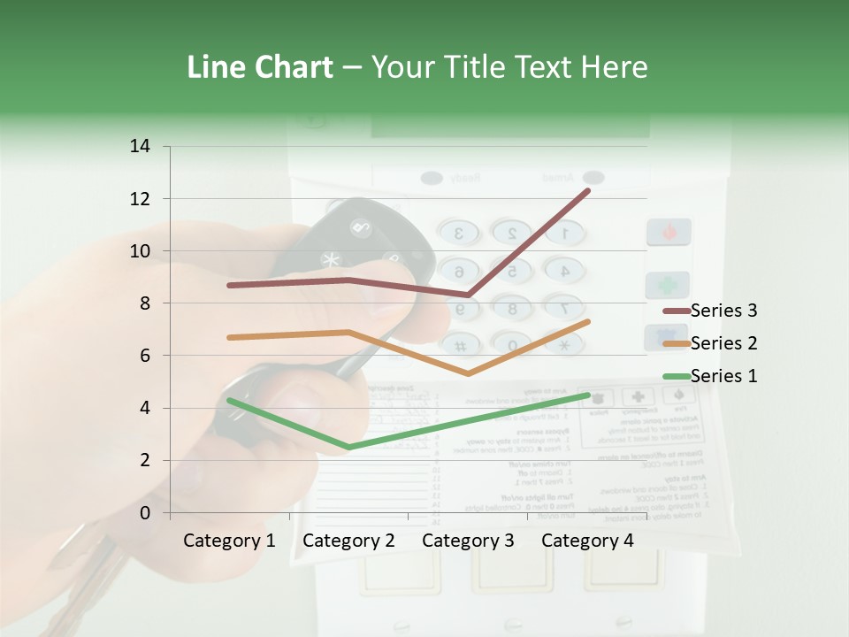 Panel House Alarm Security PowerPoint Template