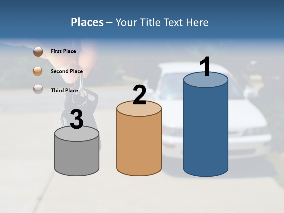 Vehicle Sedan Car PowerPoint Template