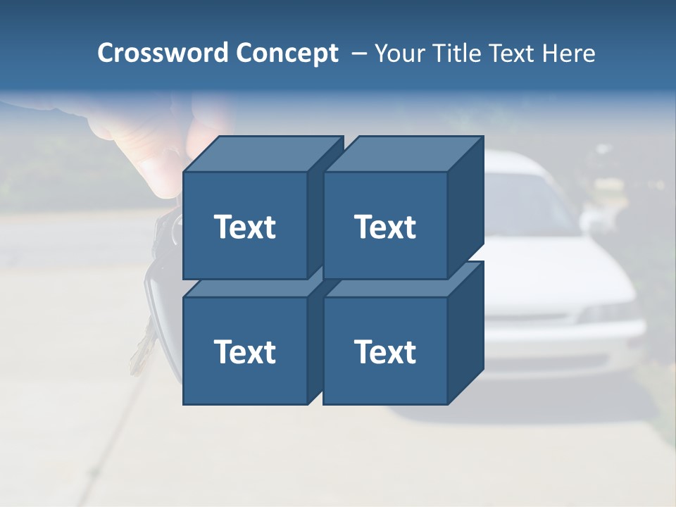 Vehicle Sedan Car PowerPoint Template