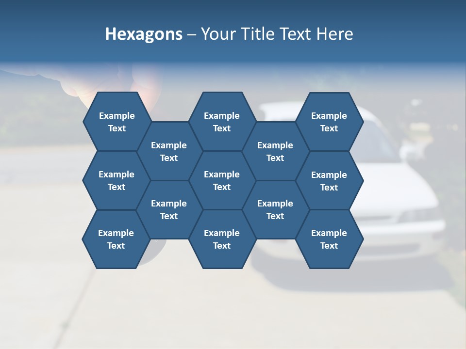 Vehicle Sedan Car PowerPoint Template