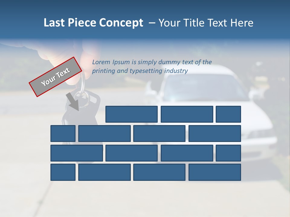 Vehicle Sedan Car PowerPoint Template