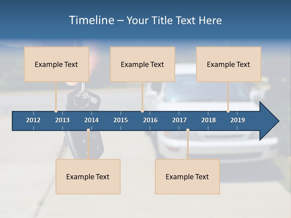 Vehicle Sedan Car PowerPoint Template