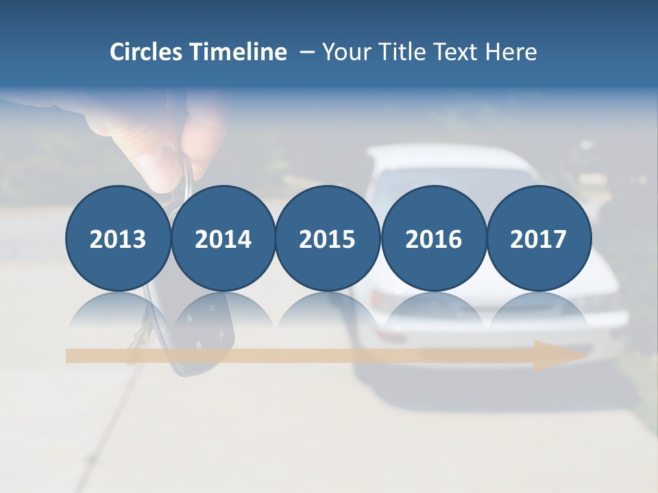 Vehicle Sedan Car PowerPoint Template