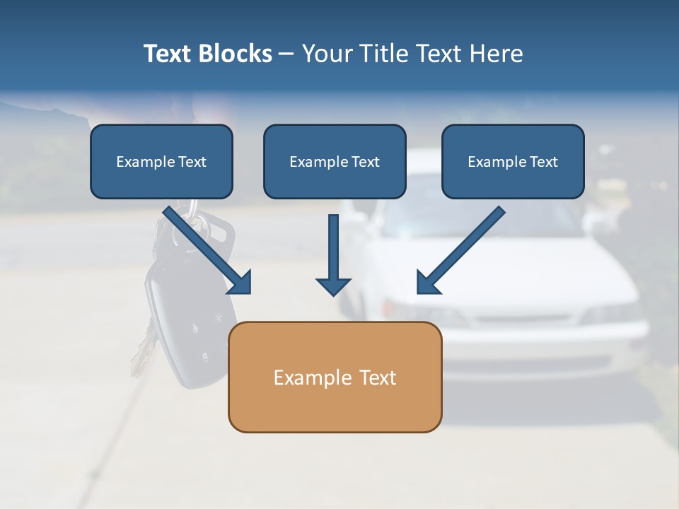 Vehicle Sedan Car PowerPoint Template