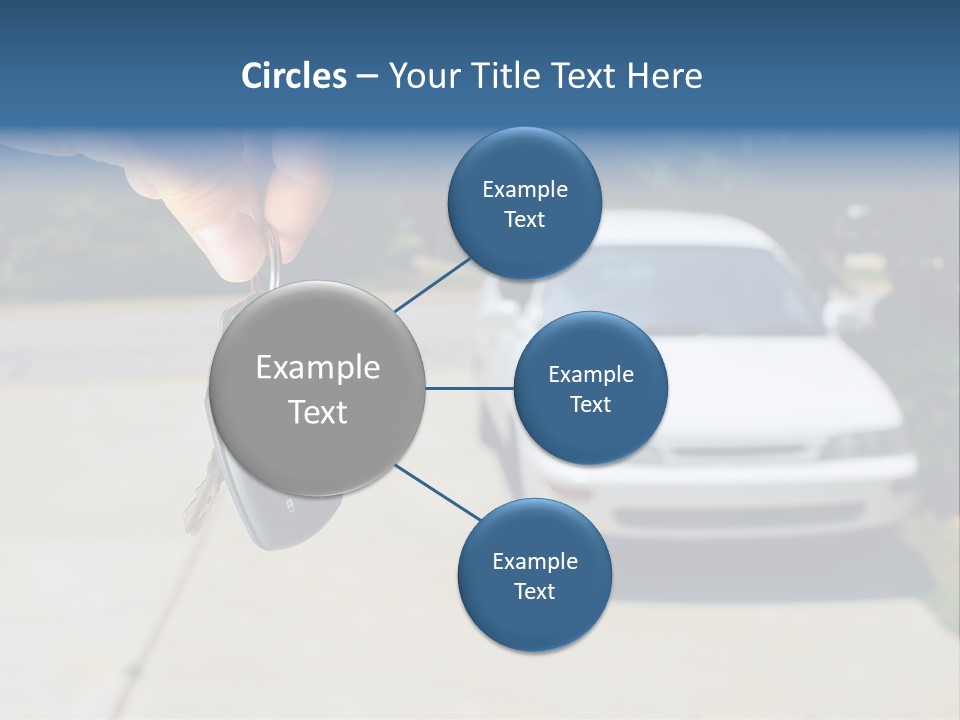 Vehicle Sedan Car PowerPoint Template