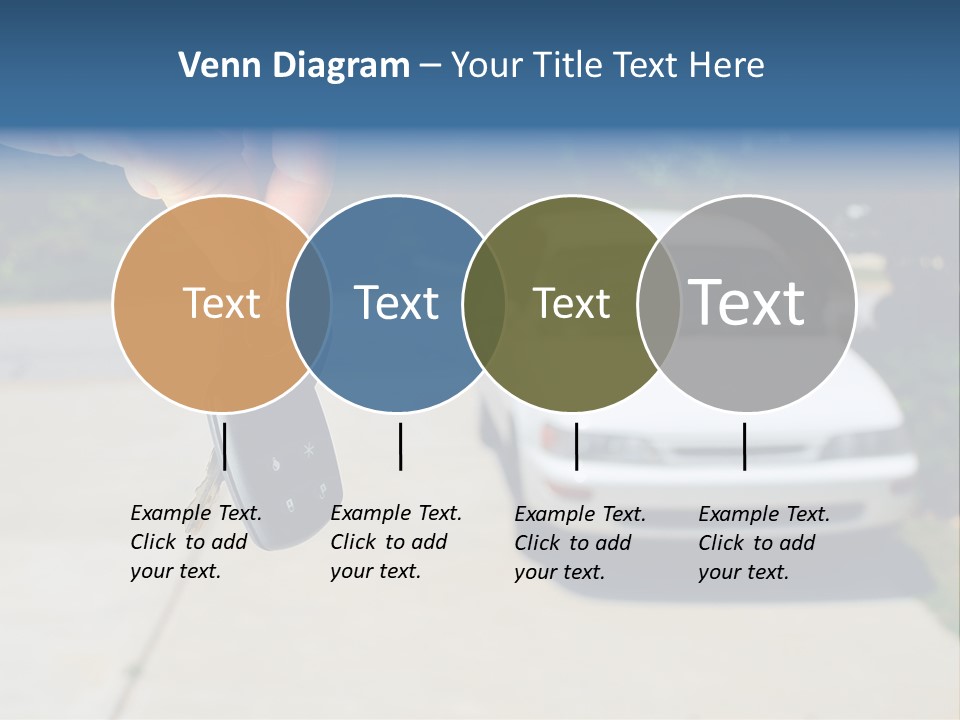 Vehicle Sedan Car PowerPoint Template