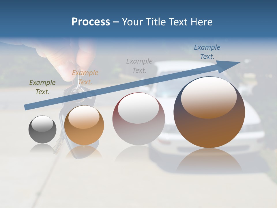 Vehicle Sedan Car PowerPoint Template